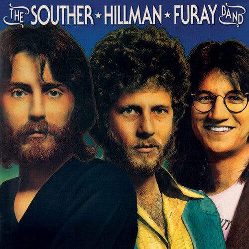 Album cover for The Souther Hillman Furay Band - The Souther Hillman Furay Band on translucent gold vinyl lp