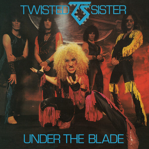 Album cover for Twisted Sister - Under The Blade on silver metallic vinyl deluxe edition 2lp