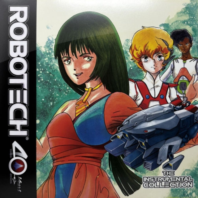 Album cover for Robotech - The Instrumental Collection (Soundtrack) on colored vinyl 2lp