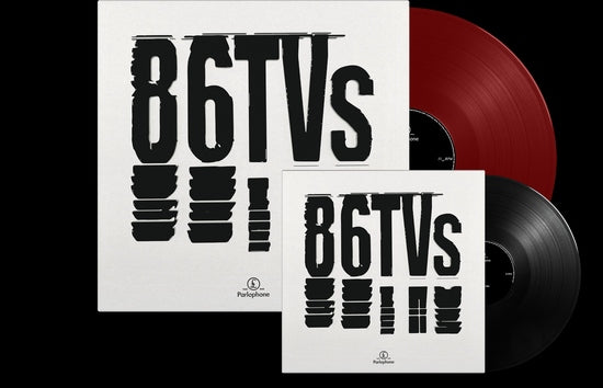 Album cover for 86TVs - 86Tvs on deluxe vinyl +7"