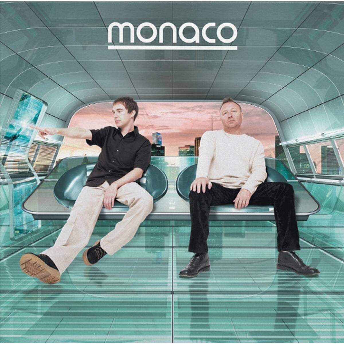 Album cover for Monaco - Monaco on minty ice green 180 gram audiophile vinyl first time on vinyl 5 bonus tracks 4 page