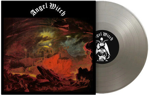 Album cover for Angel Witch - Angel Witch on silver audiophile vinyl numbered to 750 import lp