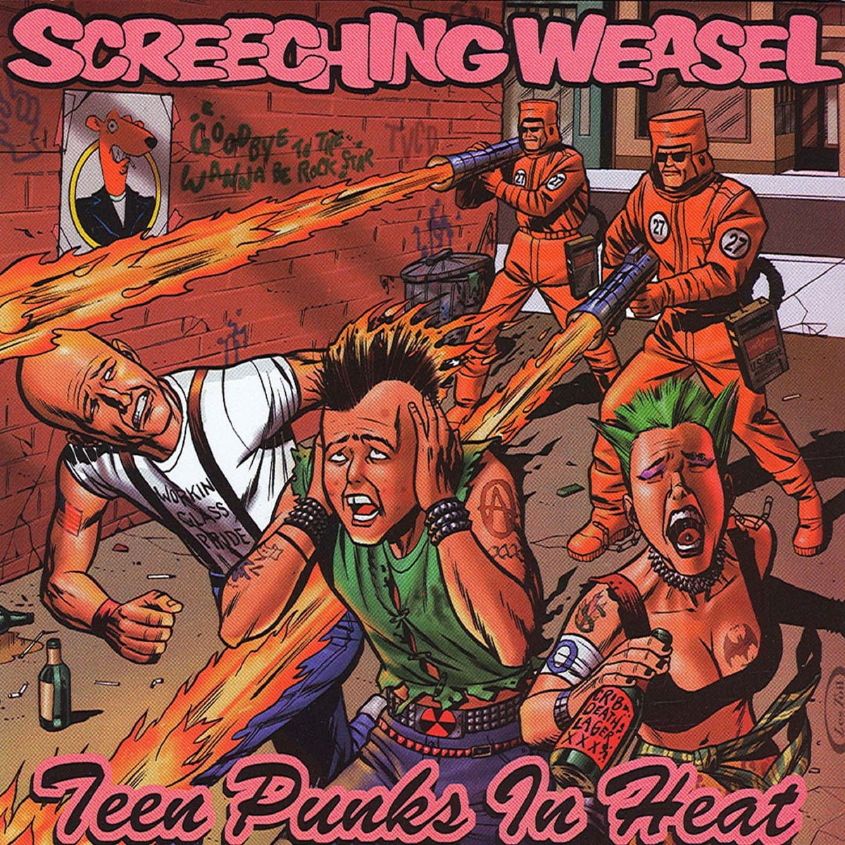 Screeching Weasel - Teen Punks In Heat vinyl product image