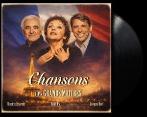 Album cover for v/a - Chansons Des Grand Maitres on vinyl lp
