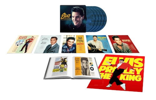 Elvis Presley - King Collected [5LP Blue Smoke Vinyl Book Photocard