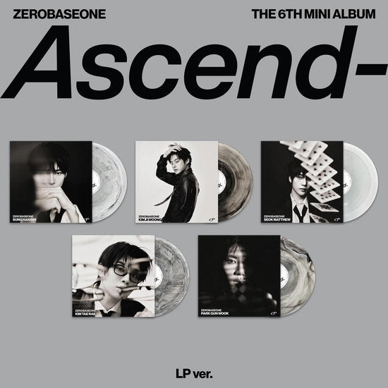 Album cover for Zerobaseone - Ascend on vinyl lp