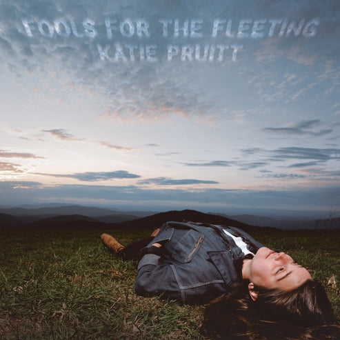 Album cover for Katie Pruitt - Fools For The Fleeting on blue blend eco-mix vinyl lp