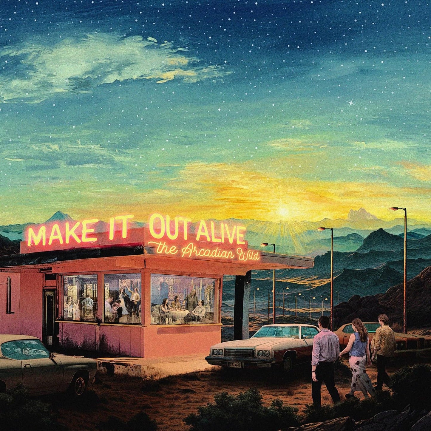 Album cover for The Arcadian Wild - Make It Out Alive on cd