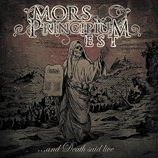 Album cover for Mors Principium Est - …And Death Said Live on cd