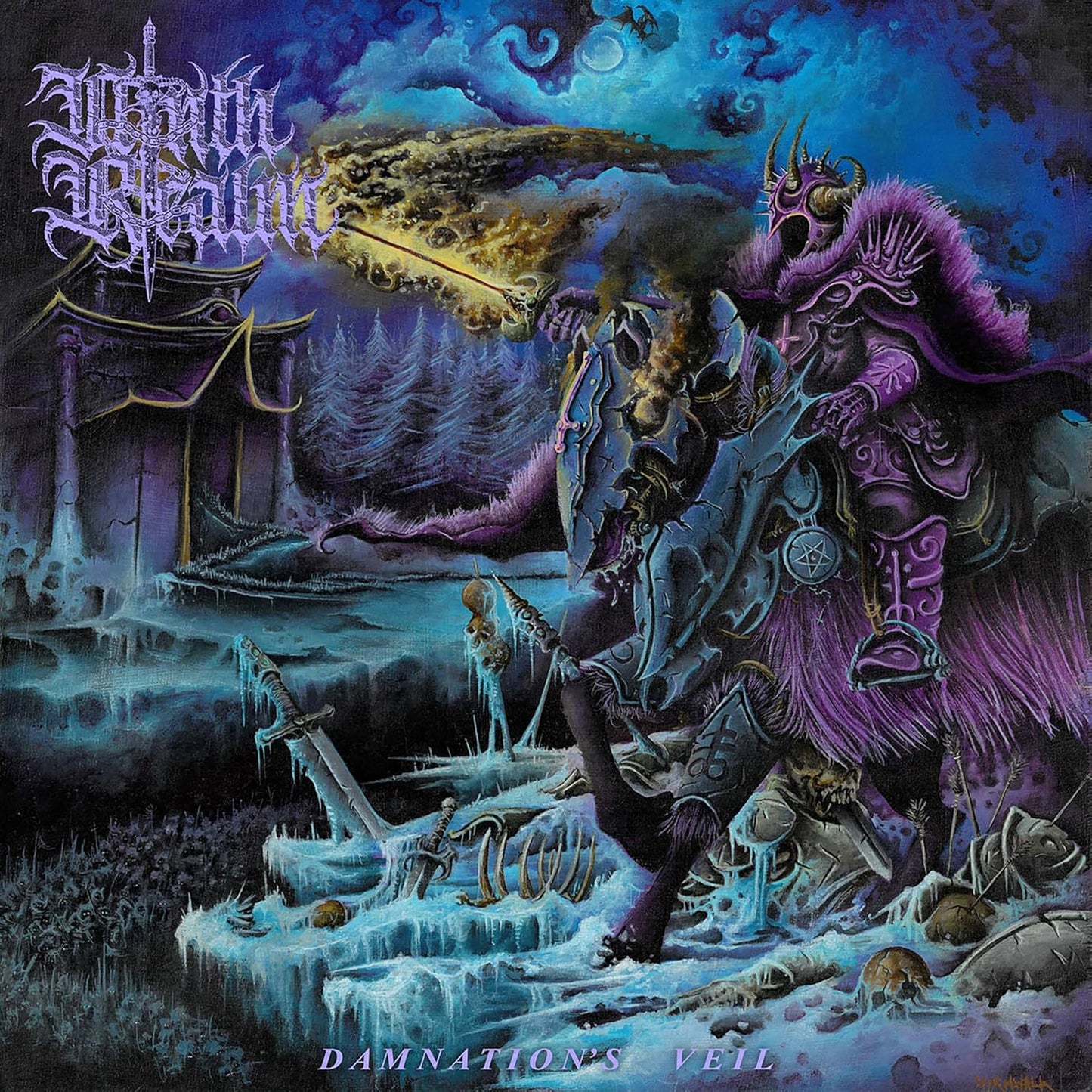 Album cover for Ninth Realm - Damnation's Veil on cd