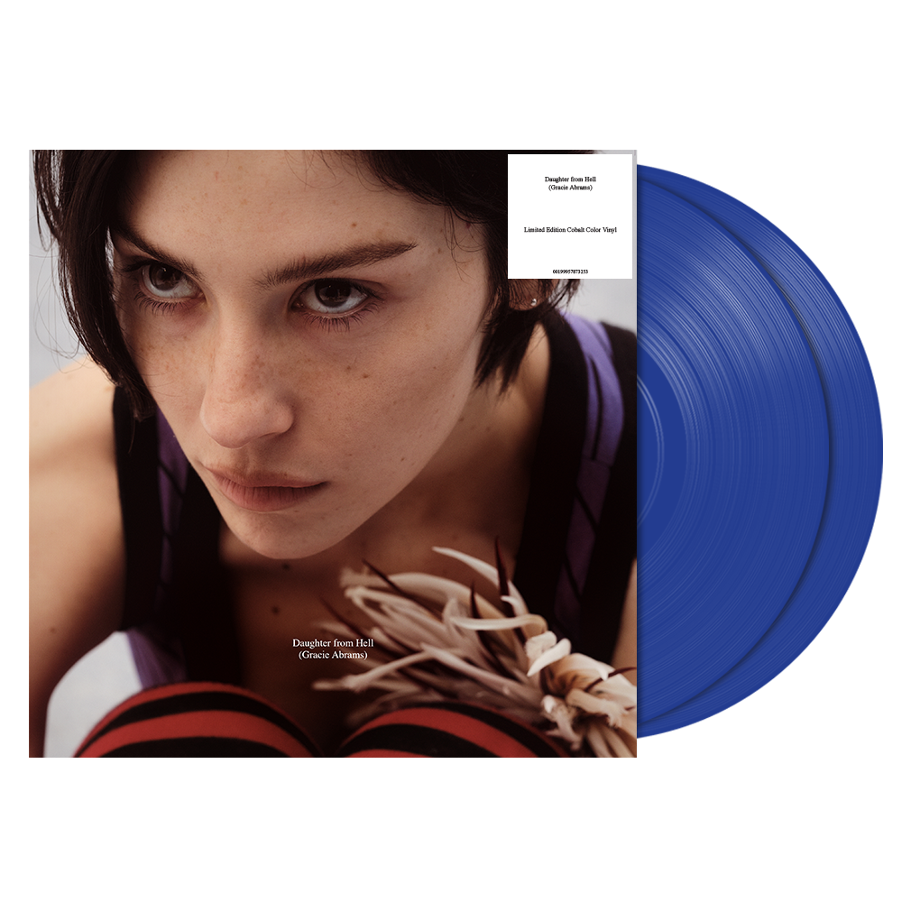 Album cover for Gracie Abrams - Daughter From Hell on cobalt vinyl 2lp