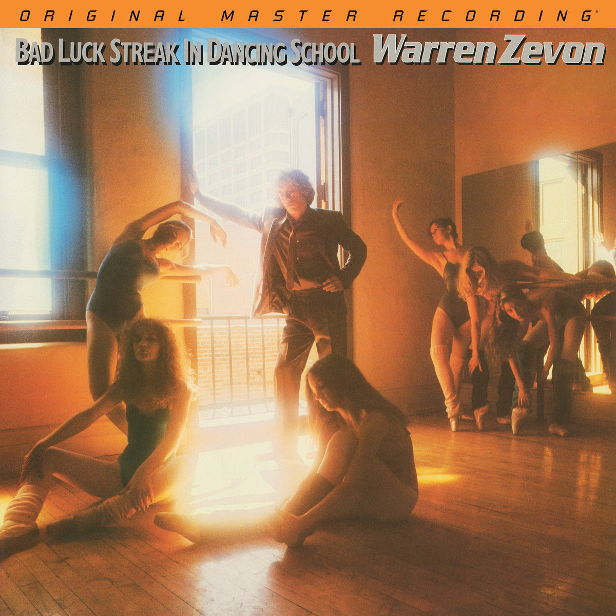 Album cover for Warren Zevon - Bad Luck Streak in Dancing School on 45rpm audiophile vinyl /numbered 2lp