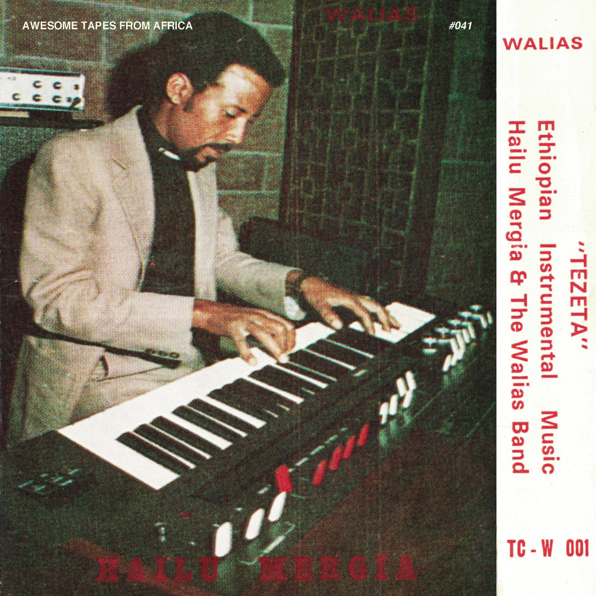 Hailu Mergia & The Walias – Tezeta album artwork and packaging