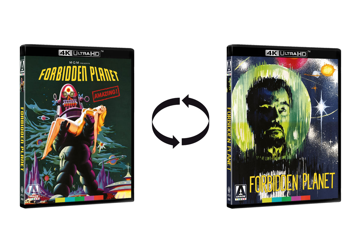 Forbidden Planet 4K UHD Arrow Video 3D packshot