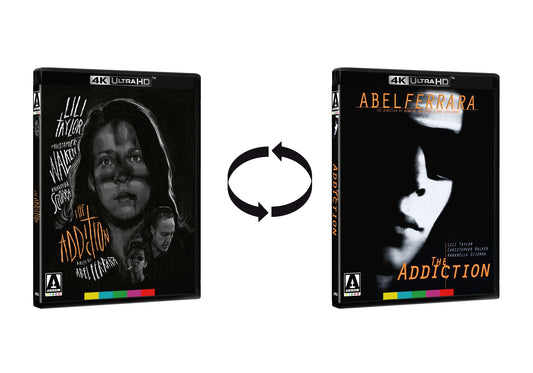 The Addiction 4K UHD Arrow Video 3D packshot