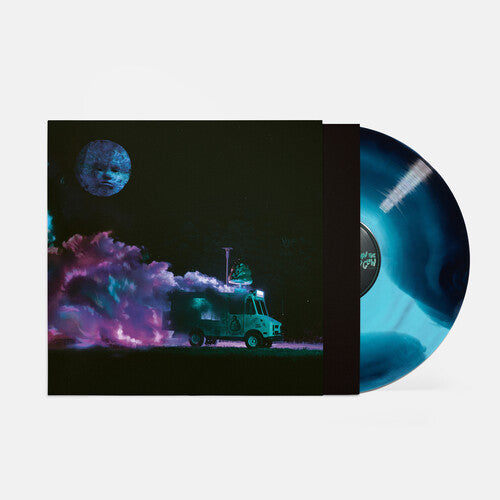 Album cover for Alex G - I Saw the TV Glow (Original Soundtrack) on blue vinyl