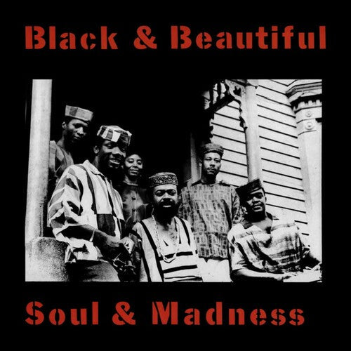 Album cover for Amiri Baraka - Black & Beautiful Soul & Madness on vinyl lp