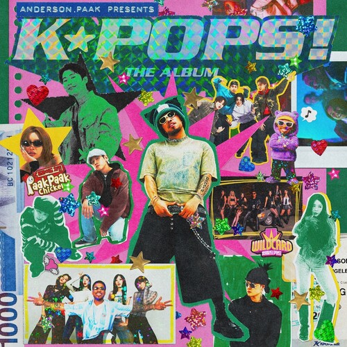 Album cover for Anderson .paak - K-POPS! (Music from and Inspired by K-POPS! Motion Picture) on cd