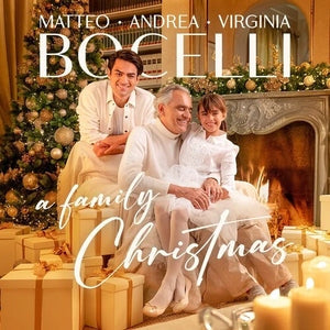 Album cover for Andrea Bocelli - A Family Christmas on vinyl