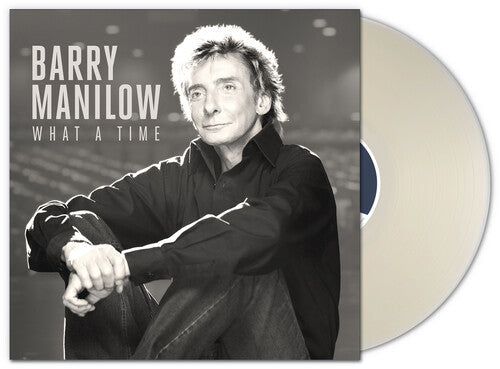 Album cover for Barry Manilow - What A Time on cream vinyl 2lp