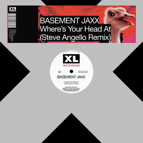 Album cover for Basement Jaxx - Where's Your Head At (Steve Angello Remix) on 12''