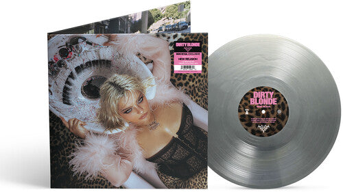 Album cover for Bebe Rexha - Dirty Blonde on platinum color lp