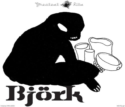 Album cover for Bjork - Greatest Hits on cd