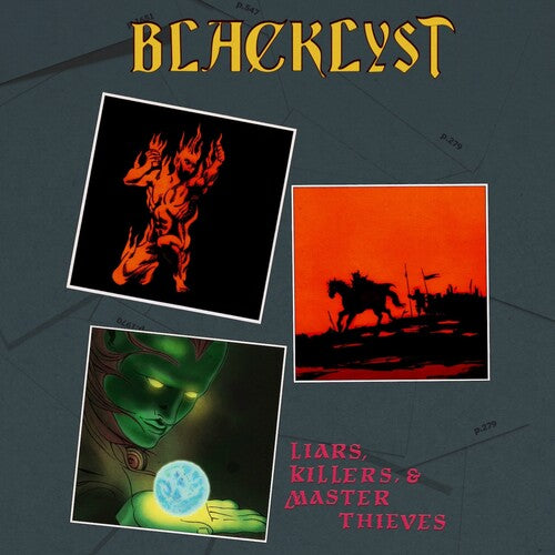 Album cover for Blacklyst - Liars Killers & Master Thieves on cd
