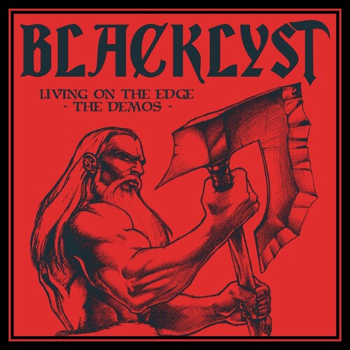 Album cover for Blacklyst - Living on the Edge on demos cd