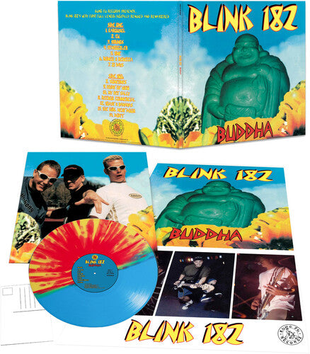 Album cover for Blink-182 - Buddha on split colored vinyl lp