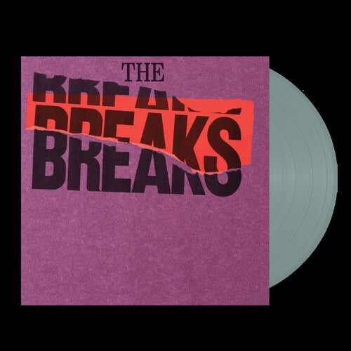 Album cover for Breaks - Breaks on gray & turquoise vinyl lp