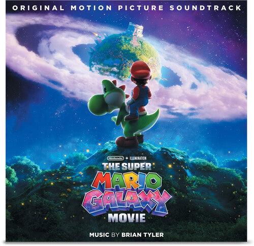 Album cover for Brian Tyler - The Super Mario Galaxy Movie on cd