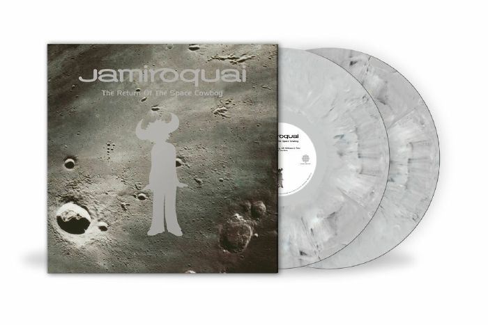 Album cover for Jamiroquai - Return Of The Space Cowboy (30th Anniversary) on moon grey marbled vinyl