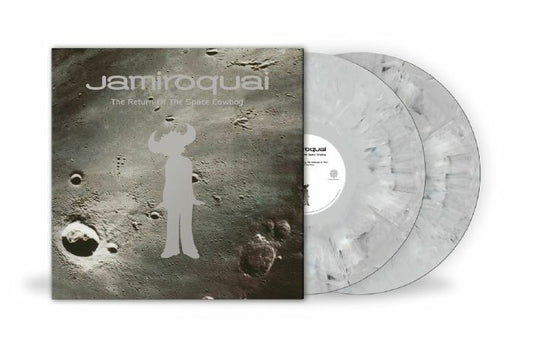 Album cover for Jamiroquai - Return Of The Space Cowboy (30th Anniversary) on moon grey marbled vinyl