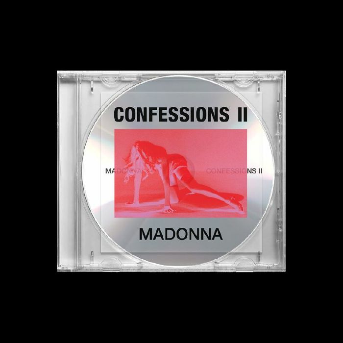 Album cover for Madonna - Confessions II on cd clear jewel case