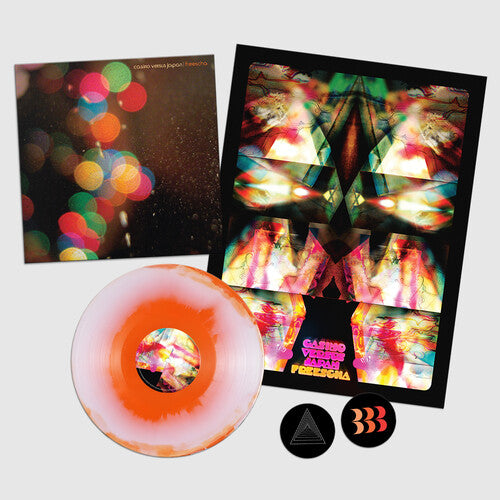 Casino Versus Japan/Freescha - Split [LP Pink & Orange Melt Colored