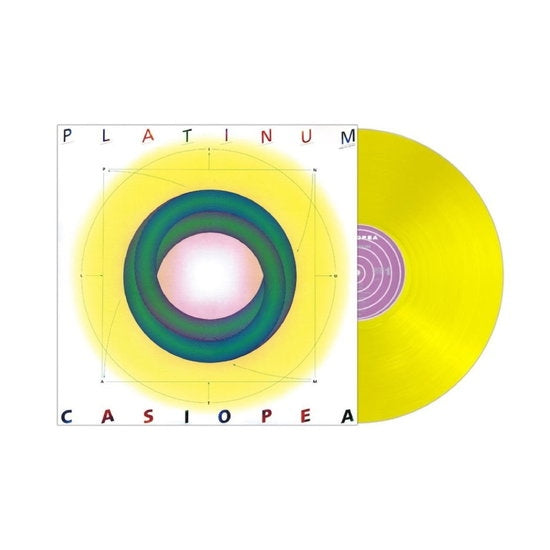 Album cover for Casiopea - Platinum on yellow vinyl
