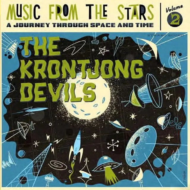 Album cover for The Krontjong Devils - Music From The Stars Volume 2 on vinyl lp