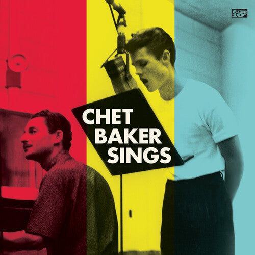Album cover for Chet Baker - Sings on blue vinyl 10"