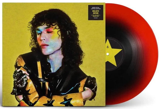 Album cover for Conan Gray - Found Heaven on red & black vinyl