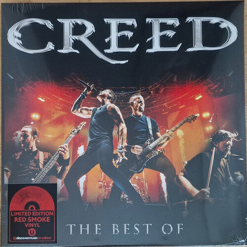 Album cover for Creed - Best Of Creed on red marble vinyl