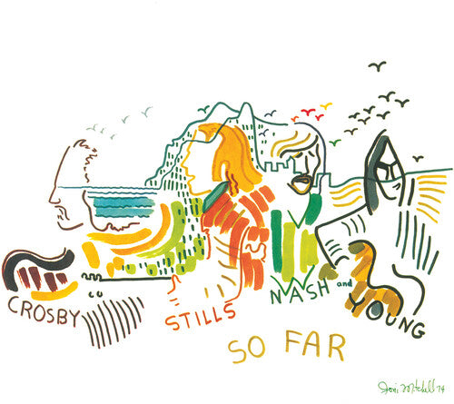 Album cover for Crosby, Stills, Nash & Young - So Far on vinyl lp