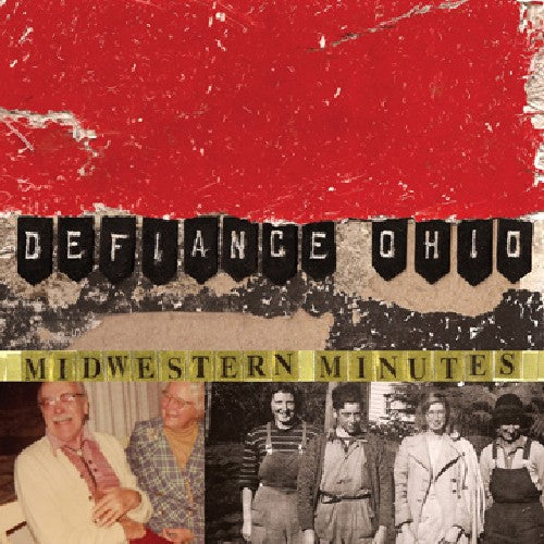 Album cover for Defiance Ohio - Midwestern Minutes on vinyl lp