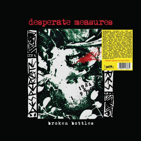 Album cover for Desperate Measures - Broken Bottles (Color Vinyl) on vinyl lp