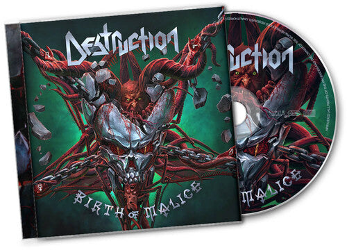Album cover for Destruction - Birth Of Malice on cd