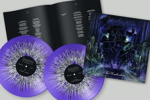 Album cover for Dissection - Somberlain on purple black white splatter vinyl lp