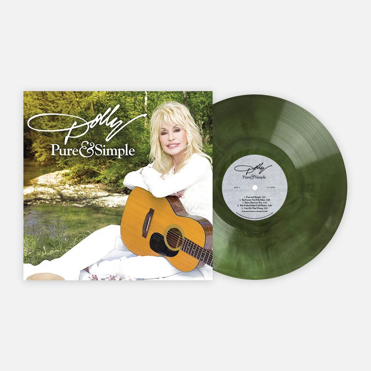 Dolly Parton — Pure & Simple, cover artwork