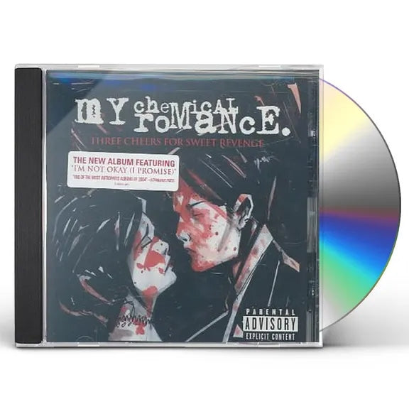 My Chemical Romance — Three Cheers for Sweet Revenge — sleeve and disc packaging