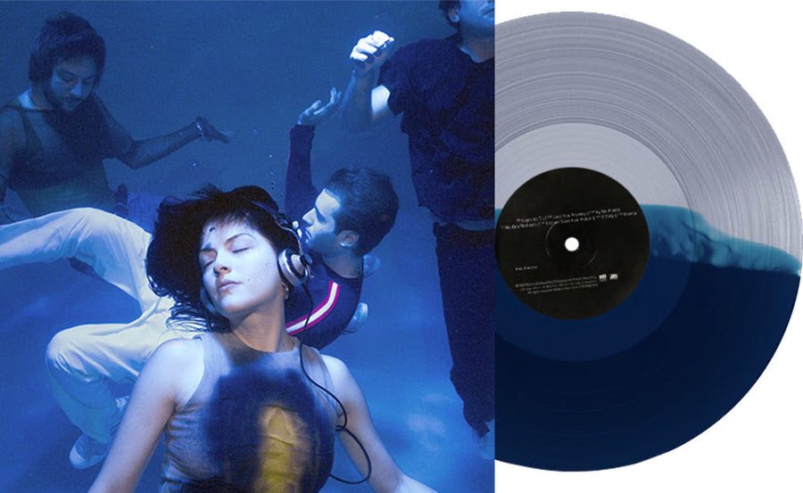 Album cover for The Marias - Submarine on half clear/half sea blue vinyl