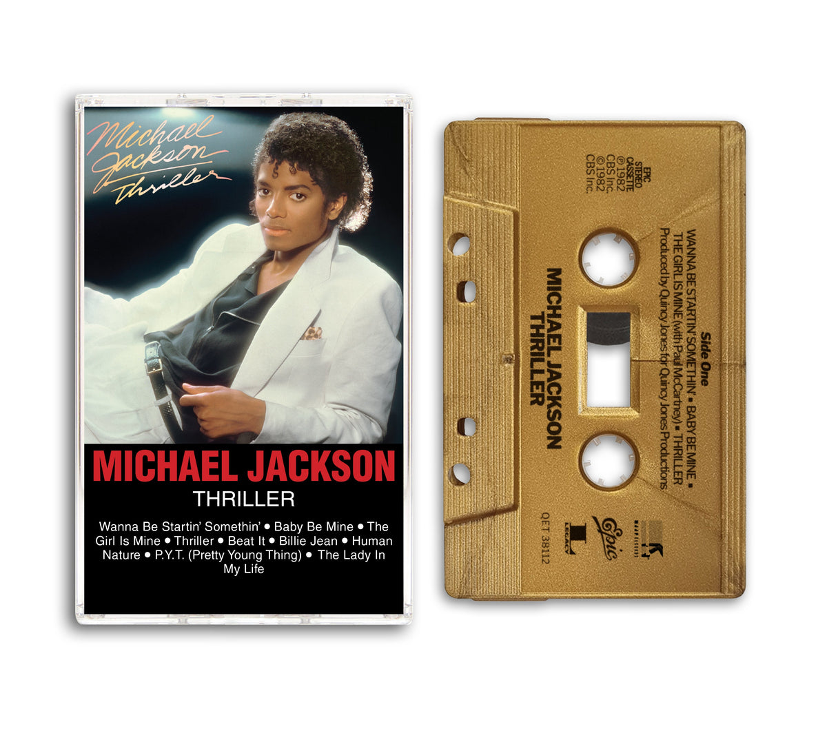 Michael Jackson - Thriller [Gold Metallic Cassette] – Drowned